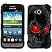 Samsung Galaxy Victory 4G LTE Red Eye Skull Hard Case Phone Cover