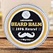 Beard Balm Gentlemen's Softens and Soothes Itching Beard Balm Natural Beard Conditioner Beard Care for Men,2 OZ