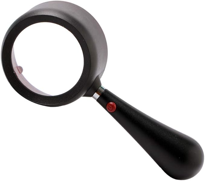 Ffl2019 Highdefinition Magnifying Glass, 20 Times Amazon.co.uk
