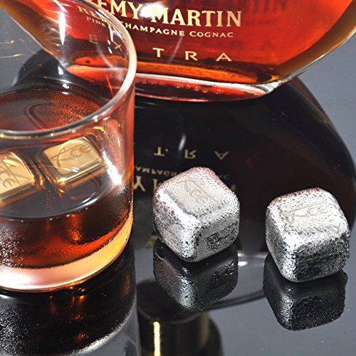 image for ACE Whiskey Stones - Rock Your Party With Stylish Reusable Stainless S