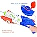 GotechoD Water Guns for Kids Adults Super Soaker Water Blaster 1100CC High Capacity Squirt Gun Summer Party Favors Water Game Swimming Pool Beach Sand Toys for 3+ Year Old Boys Girls Adults