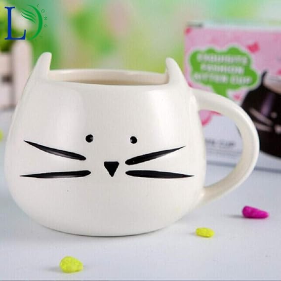 MG5042 Cuidado Con La Loca Tela Vintage Coleccionista Novedad Regalo Impreso Té Café Taza De