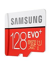 Samsung Micro SD EVO+ tarjeta de memoria de 128 GB con adaptador