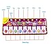 DITHIN Piano Mat Toys for 1+ Year Old Girl - Musical Mat Toys for 2 Year Old Boys Girls Toys Gifts for 1-3 Year Old Girl Boy Christmas Birthday Gift Age 1,2,3 Toddlers Babies Pink