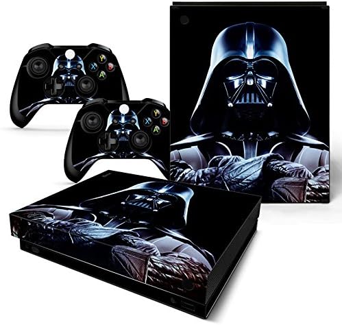 FriendlyTomato Xbox One X Console and Wireless Controller Skin Set - Star Warrior - XboxOne X XOX Sticker Vinyl