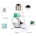 Number-one Cool Mist Ultrasonic Humidifier, Bulb Micro Landscape Design 400ml Personal Air Humidifier Ultra Quiet Air Diffuser with 7-Color Changing Night Light for Office Home Bedroom Living Room