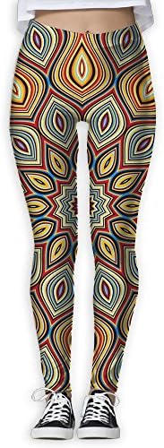 Womens Moving Spinning Mandala New Fashion Workout Leggings Comfort Waist Yoga Jogger Pants Personalized Casual Pants For Women Home & Outdoor