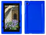 Bobj Rugged Case for ASUS MeMO Pad 7 ME572C, K007 Model Tablet - BobjGear Custom Fit - Patented Venting - Sound Amplification - BobjBounces Kid Friendly (Batfish Blue)