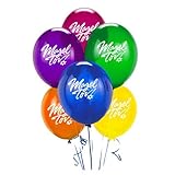 Mazel Tov Balloon Assortment - 6/pkg. by Jet