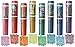 Mini Glitter Markers - Bulk - Discount Wholesale set of 3 Packs (8 colors per pack)