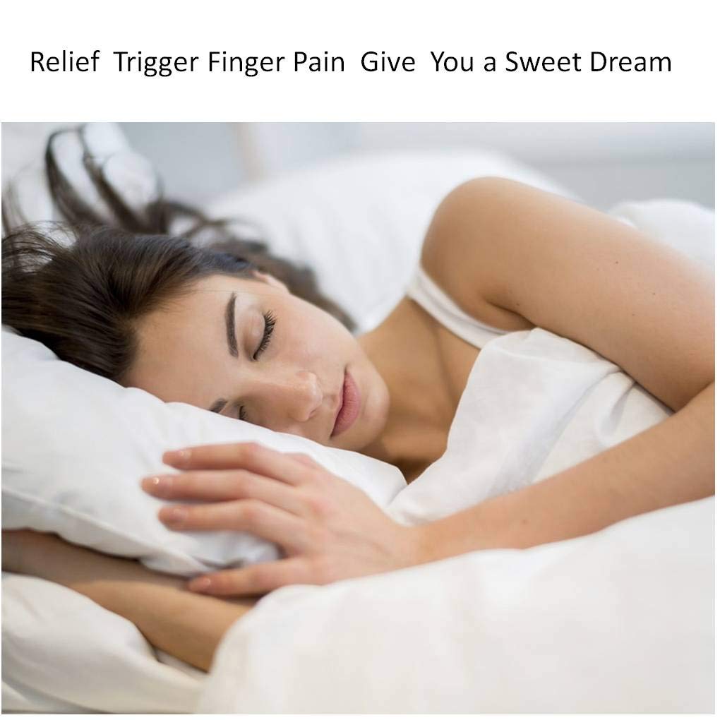 Trigger Finger Splint, Breathable with Airhole, Built-in Aluminum Great for Mallet Finger, Finger Arthritic, Finger Fractures-Tendon Release & Pain Relief -Gift for Finger Sleeves Support: Industrial & Scientific