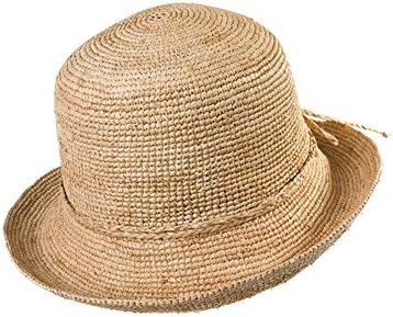 Straw hat/beach,collapsible,visor cap /big sun hat-A One Size