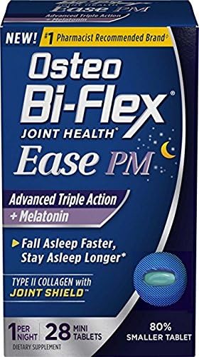 Osteo Bi-Flex Ease PM, 28 Mini Tablets Per Box (3 Pack)