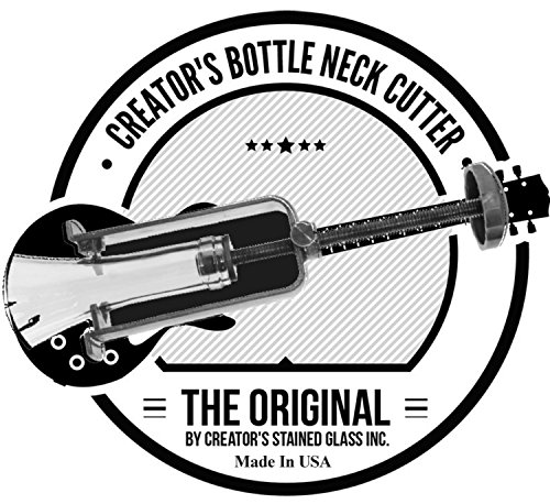 Creator's Glass Bottle Neck Cutter DIY Machine Includes Abrasive Stone CBNC-USA - Thumbnail 2