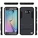 S6 Edge Case, Ghostek Armadillo Dark Navy Samsung Galaxy S6 Edge Case w/ Galaxy S6 Edge Screen Protector - Slim Armor 4 Layer Case w/ Kickstand for Samsung Galaxy S6 Edge GHOCAS220