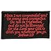 SpaceAuto Joshua 1:9 Tactical Morale Desert Badge Embroidery Hook & Loop Emblem Patch 3.93