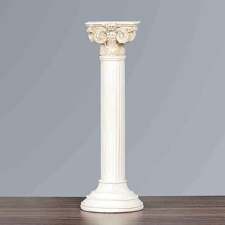 Weatherproof Garden Decoration Statues Classic Greek Roman Column Base Corinthian Style Statue Main Decor For Backyard Porch House Patio Lawn Decorations For Patio Lawn Yard Decor Amazon De Kuche Haushalt