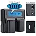 TOP-MAX LP-E6 LP-E6N Quick Dual Battery Charger for Canon EOS 6D, 7D, 70D, 60D, 5D Mark III, 5D Mark II, 60DA DSLR Cameras, LP-E6 Battery, LC-E6 Charger with Car Charger