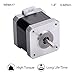 MOONS' NEMA17 Stepper Motor 3D Printer 1A 0.48Nm(68oz-in) 2Phase 1.8 Degree Bipolar Step Motor 39.8mm(1.57in.) Smooth Quiet Silent Stepping Motor for CR10 CR10S Extruder Prusa (Model MS17HD2P4100)