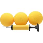 Viminston Spike Pro Replacement Balls 3-Pack Competitive Balls Set with Pump Mini Volleyball