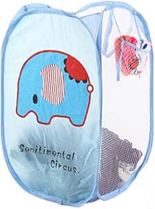 display08 - Cesta plegable para la colada, cesta para la ropa, bolsa de