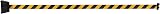 The Workplace Depot Wall Mounted Magnetic Belt Barrier 4.8m Crowd Control view 3
