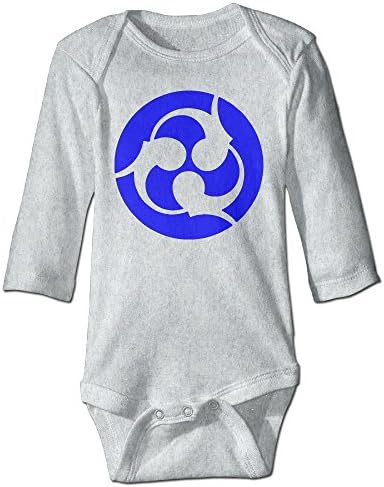 ZHEME Trivium Band Logo Long-Sleeve Romper Play Suit For 6-24 Months Toddler