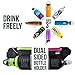 Peak Gear Waist Pack and Water Bottle Belt - Improved Belt Strap - Hydration Fanny Pack for Jogging, Walking or Hiking | Pink