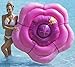 Coconut Float's Luau Pool Floats; Hibiscus Flower Pool Raft, 5 X 5 Feet