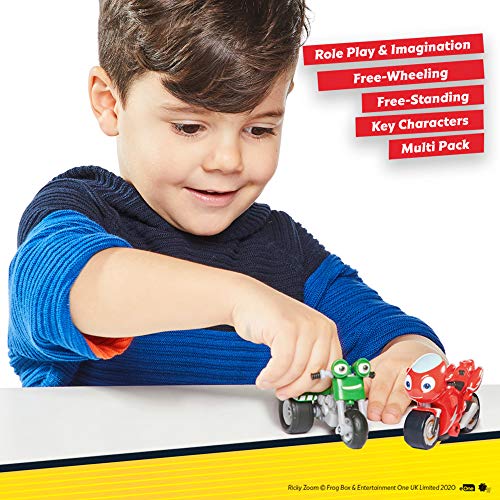 Ricky Zoom & DJ 2 Pack 3inch Action Figures FreeWheeling, Free