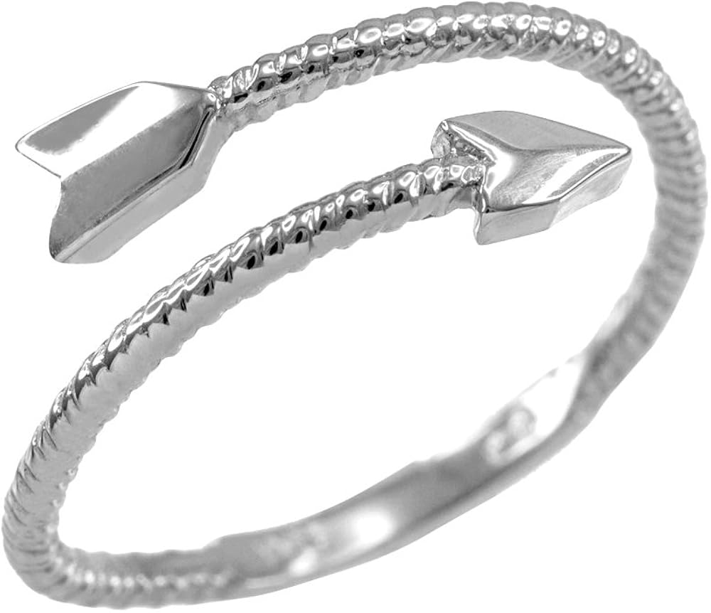 contemporary silver rings