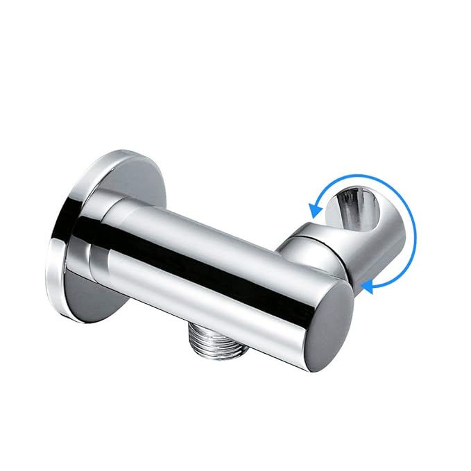 EMBATHER All Brass Handheld Shower Spray Head And Adjustable Bracket