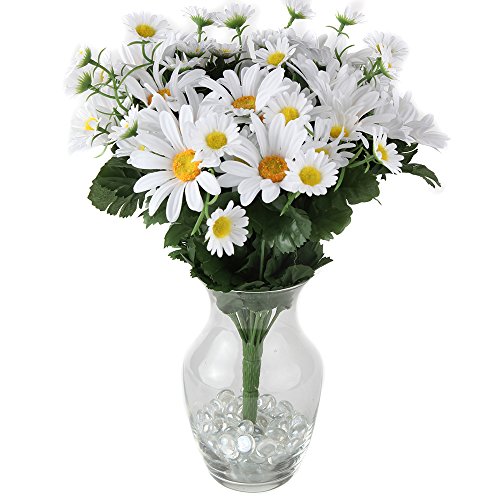 HomeX Decorative Glass Beads, Vase Filler Beads. Flat Bottom (1 lb bag