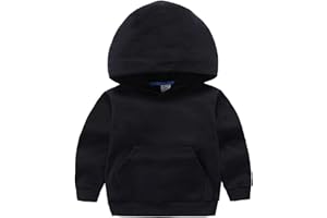 ZJXC Baby Toddler Kid Boy Girl Solid Casual Pocket Hoodie Sweatshirt Pullover