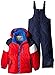 Rothschild Little Boys' Athletic Snowsuit Toddler, Red, Small/2T