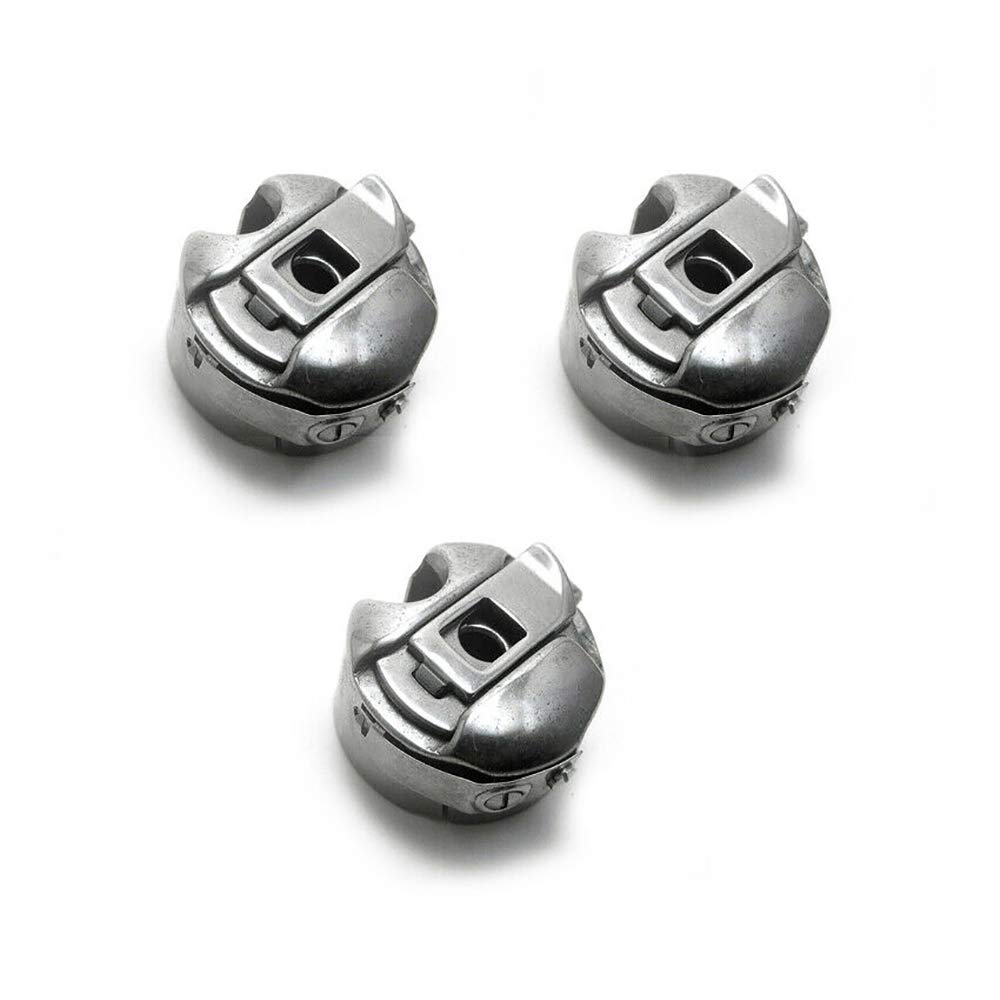 YICBOR 3pcs Bobbin Case #B1837-012-0A0 for Juki DDL-5550 DDL-8700 Single Needle Machine