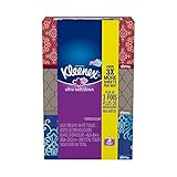Kleenex Ultra Soft & Strong Facial Tissues, Medium Count Flat, 170 ct, 3 Pack