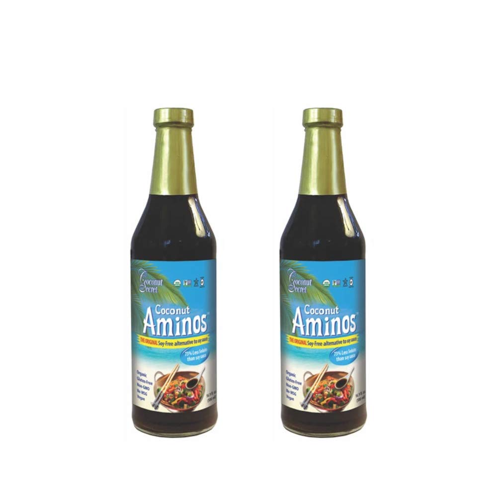 Coconut Secret Coconut Aminos (2 Pack) 8 fl oz Low Sodium Soy Sauce