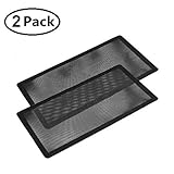 140mm x 2 Magnetic Frame Dust Filter, Computer Dust Filter and 140mm x 2 Fan Filter Set of 2