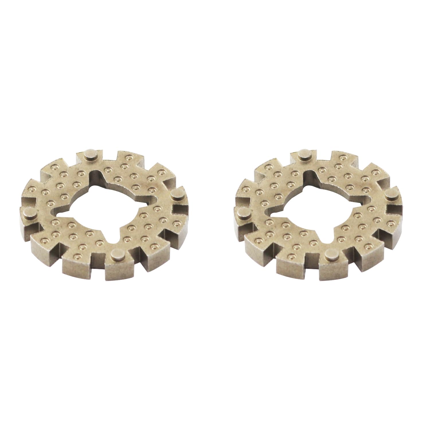 Pro Bamboo Kitchen 2 piezas Star Lock hoja de sierra adaptador de vástago universal caja de herramientas accesorio para herramientas oscilantes madera plástico compuesto triangular semicircular hojas de sierra