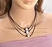 MAIMANI Handmade Single Freshwater Cultured Pearl Choker Necklace on Brown Genuine Leather Cord for Women