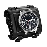 JewelryWe Mens Wrist Watch Hip-hop Gothic Punk 3