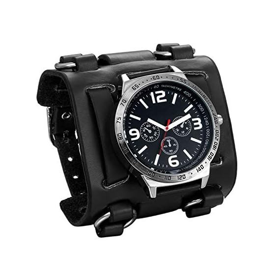 JewelryWe-Mens-Wirst-Watch-Hip-hop-Gothic-Punk-3-Eyes-Quartz-Watch-Wide-Genuine-Leather-Cuff-Wirstwatch-Black-Brown