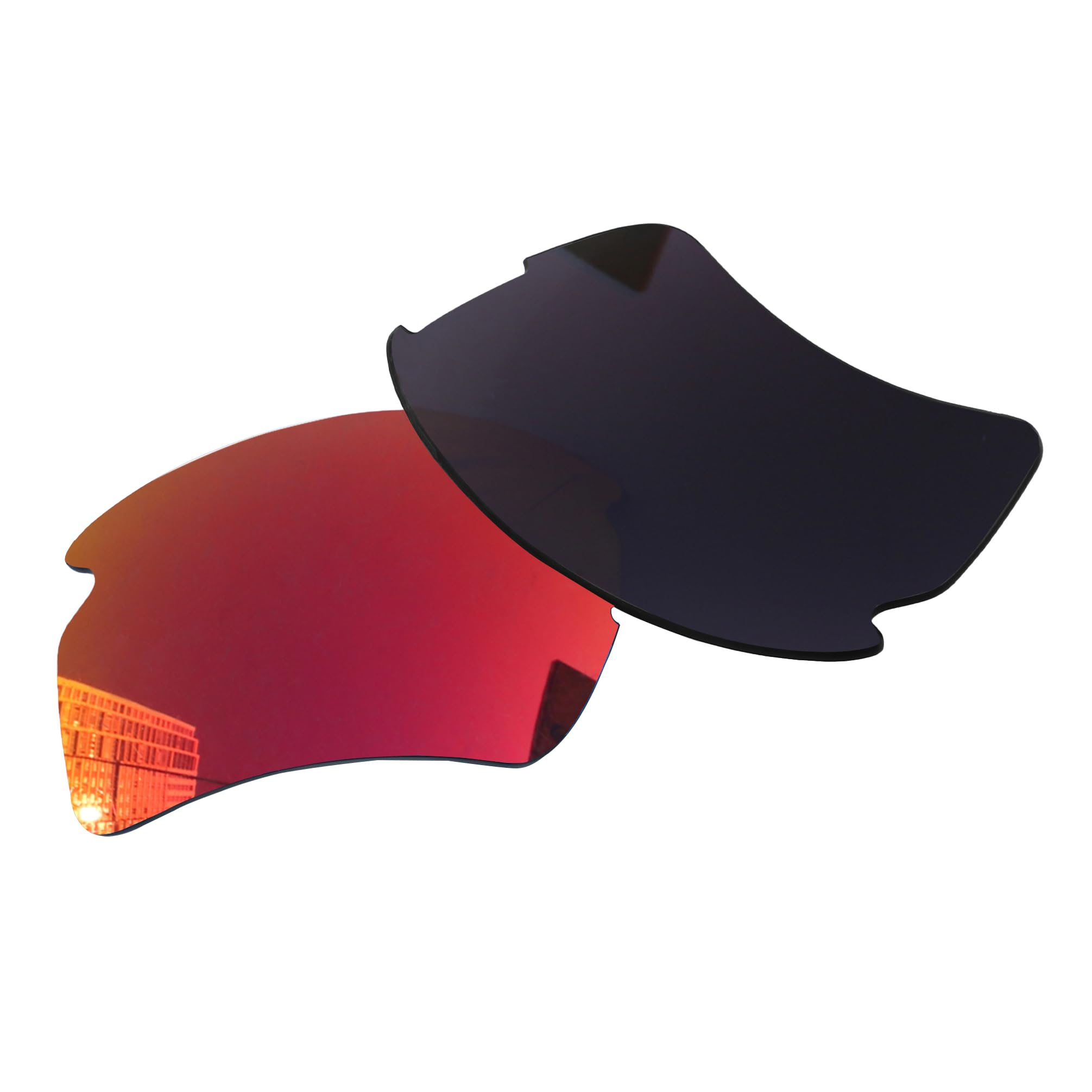 Acefrog 5 Pairs Polarized Replacement Lenses for Oakley Flak 2.0 XL OO9188 Sunglasses, Perfectly Fit, Shatterproof, Anti-scratch, Value Pack
