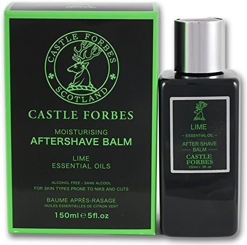Castle Forbes Lime Essential Oil Aftershave Balm (150 ml) by Castle Forbes