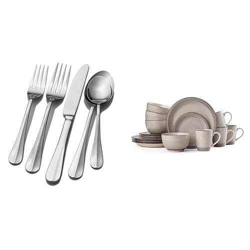 Pfaltzgraff Everyday Simplicity 53-Piece Stainless Steel Flatware