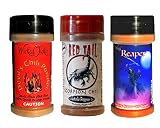 Spice Gift Set Carolina Reaper Chili Powder Ghost Pepper Scorpion Powder 3 Pack