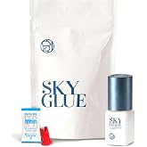 Sky Glue R-A01 Eyelash Extension Glue 5g (0.17 fl.oz) - Extra Storng Professional Blak Bonding Adhesive for Lash Entensions | 0.5s Fast Drying | 6-7 Weeks Lasting time