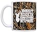 ThisWear Baptism Gifts Best Buckin' Godfather Ever Deer Hunting Gift 11oz Ceramic Coffee Mug with Handle Camo