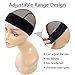 Sekass Flexible Velvet Wig Grip for Holding Your Wig Elastic Comfort Headband Adjustable Black Wig Band